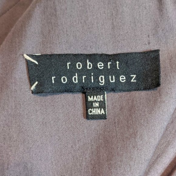 Robert Rodriguez Boat Neck Sheath Grey Dress - Picture 8 of 9